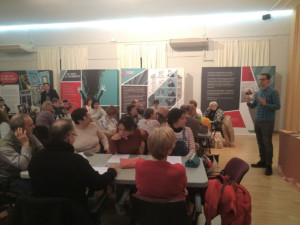 Raúl Allén, Taller en la Biblioteca de Dueñas